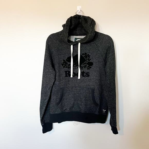 Roots Canada Original Kanga Women's Hoodie Black Pepper
Sweatshirt medium - Picture 1 of 9
